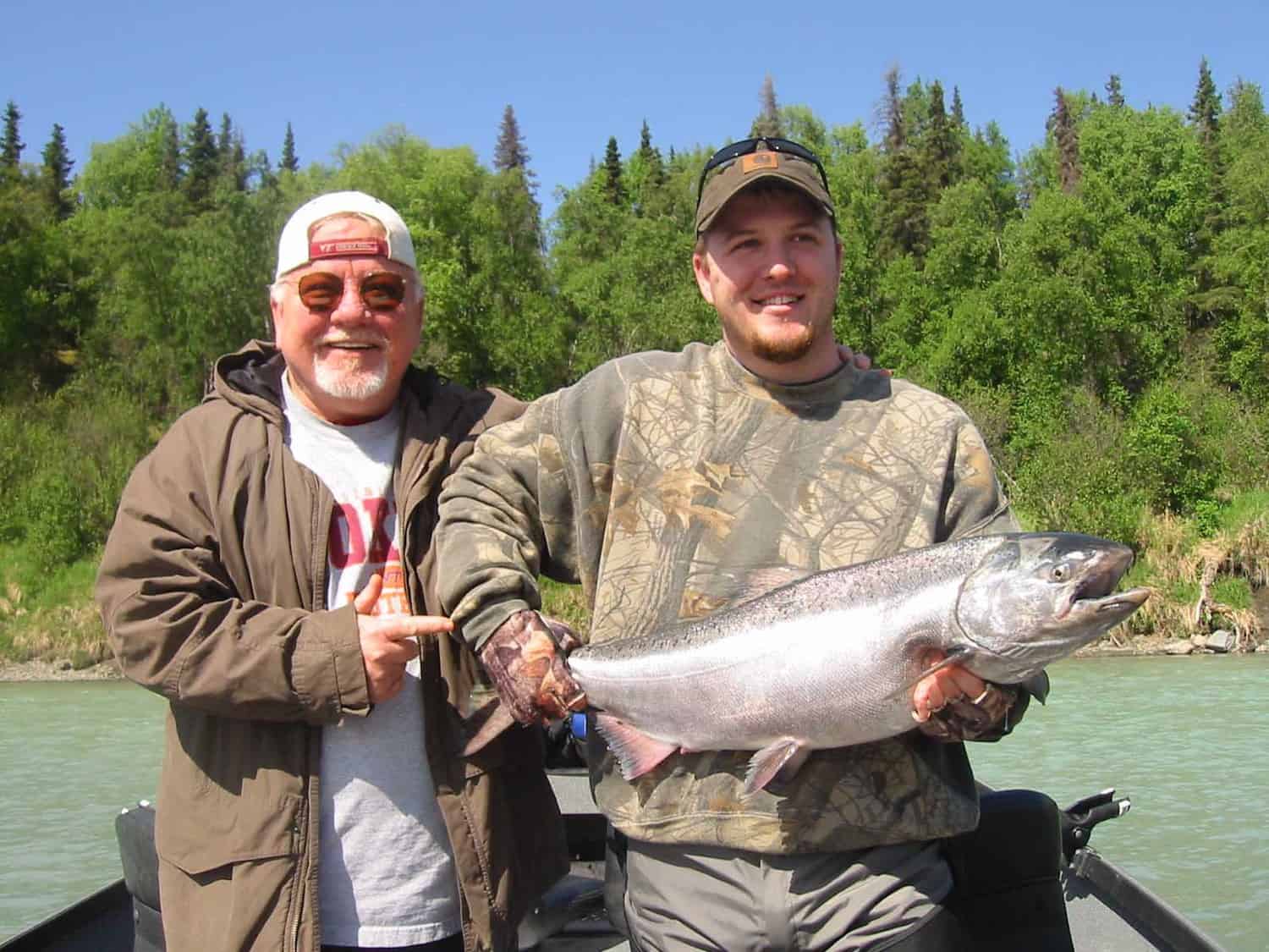 Kasilof king salmon