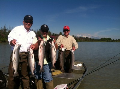 Fly Out Silver Salmon